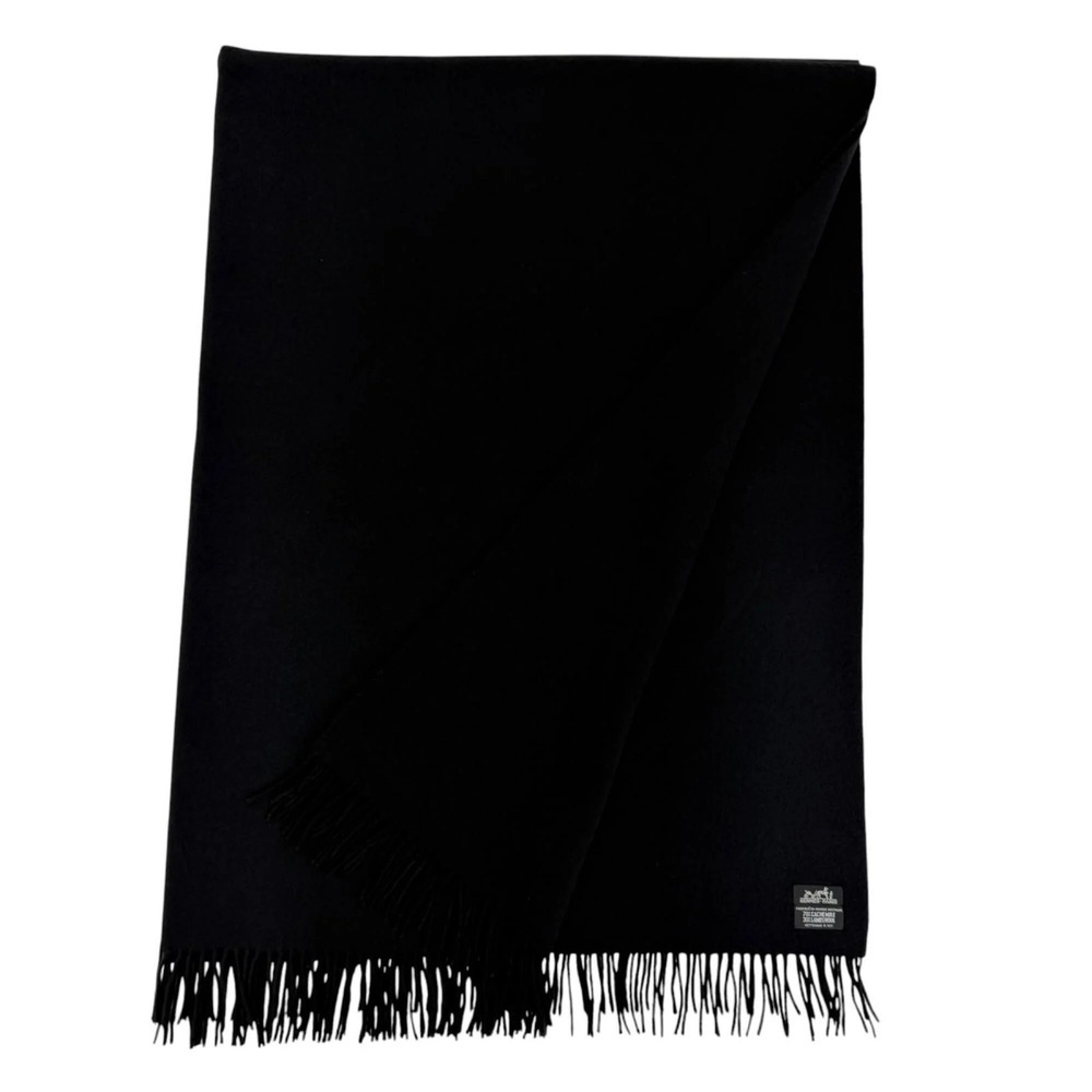 HERMES Black Scarf - Picture 2 of 8